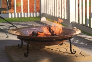 770-772 fire pit burning wood glamour